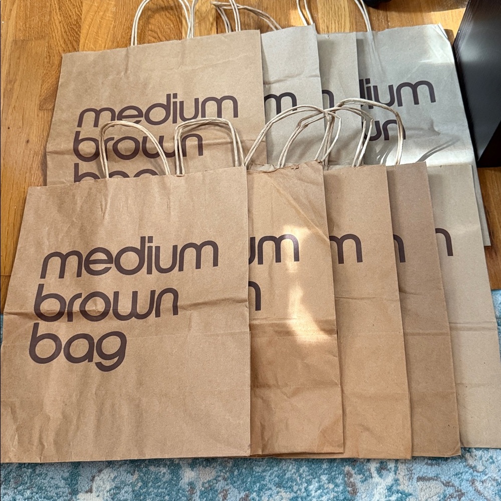 9 Bloomingdales Shopping Bags Medium Brown Bag